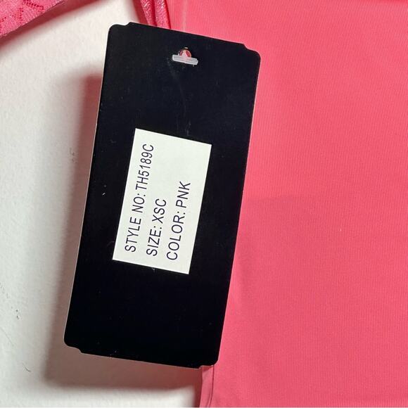 Theatricals Dance Pink Lace tutu Off-Shoulder Child Performance Outfit XSC NWT - Picture 7 of 12